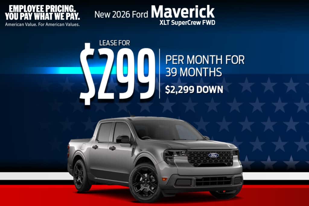 New 2026 Ford Maverick XLT SuperCrew FWD