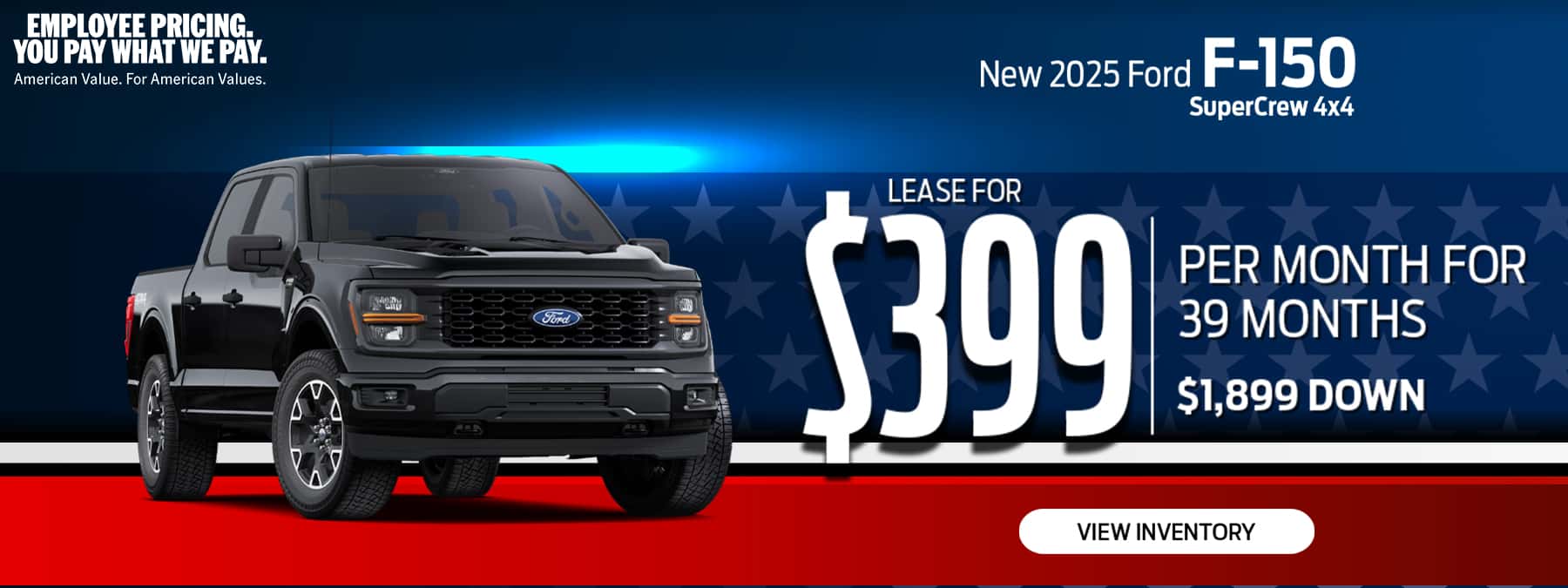 New 2025 Ford F‑150 SuperCrew 4x4