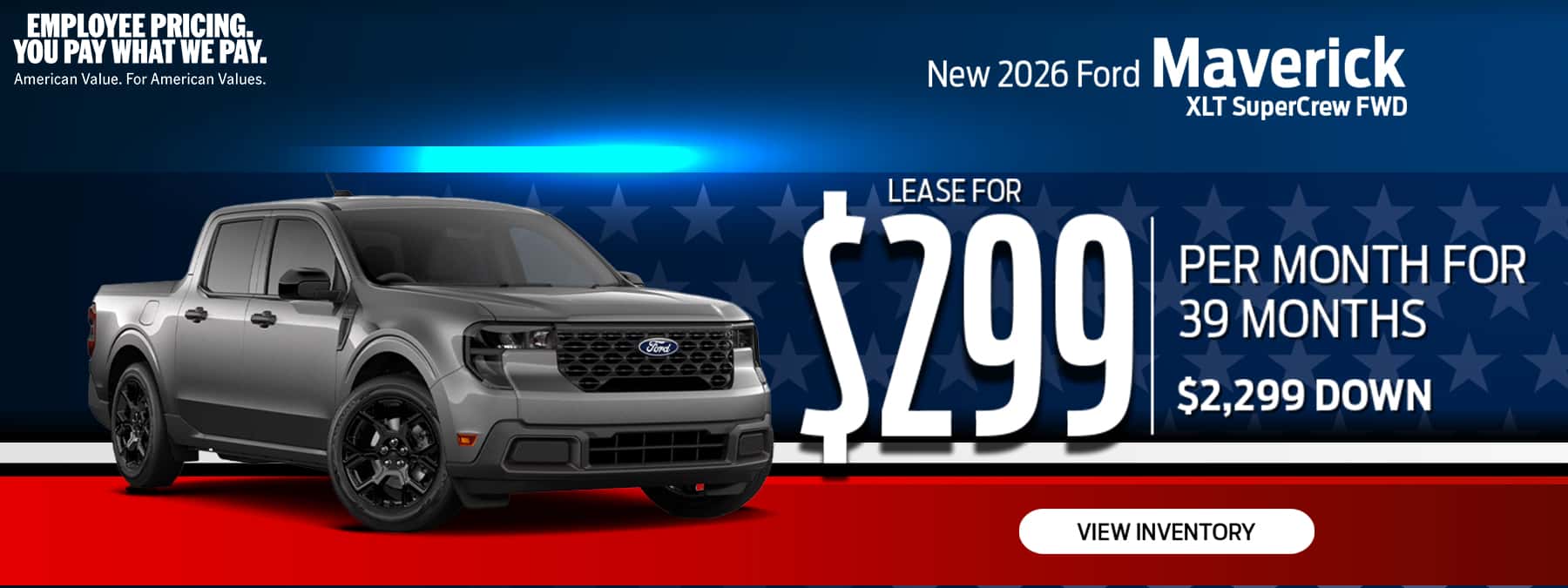 New 2026 Ford Maverick XLT SuperCrew FWD