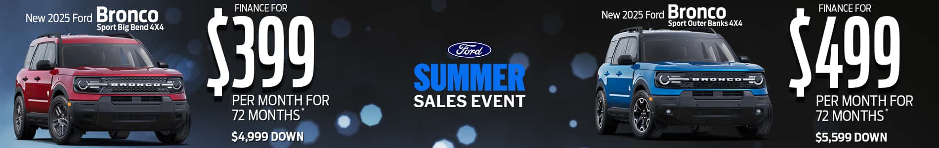 New 2025 Ford Bronco Sport Big Bend 4X4