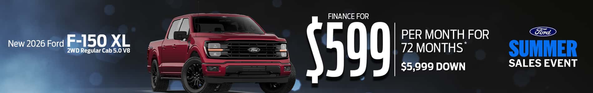 New 2026 Ford F-150 XL 2WD Regular Cab 5.0 V8