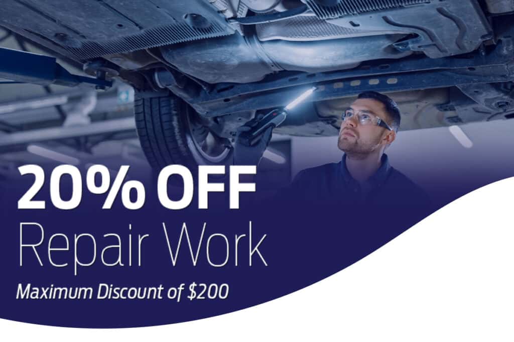 20% Off Repair Work