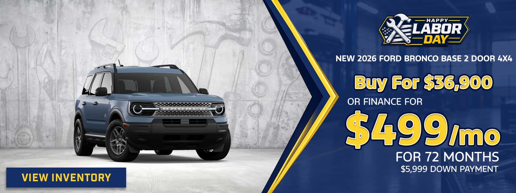 New 2026 Ford Bronco Base 2 Door 4x4