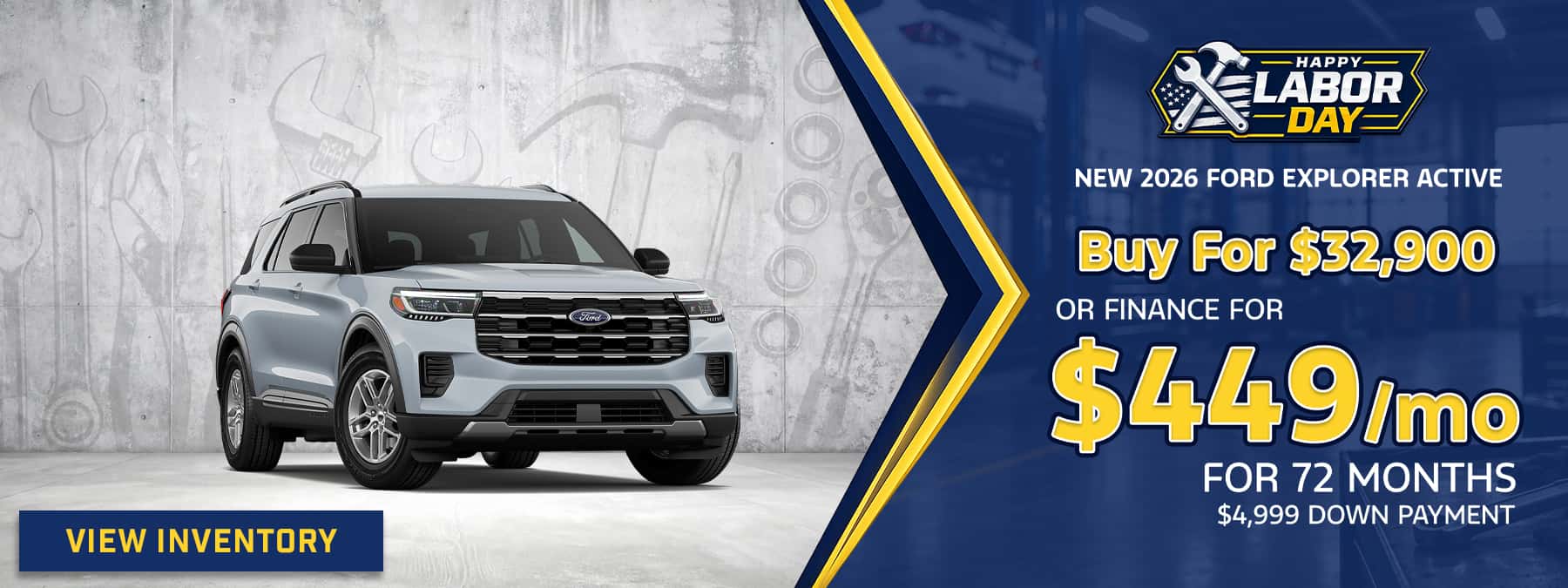New 2026 Ford Explorer Active