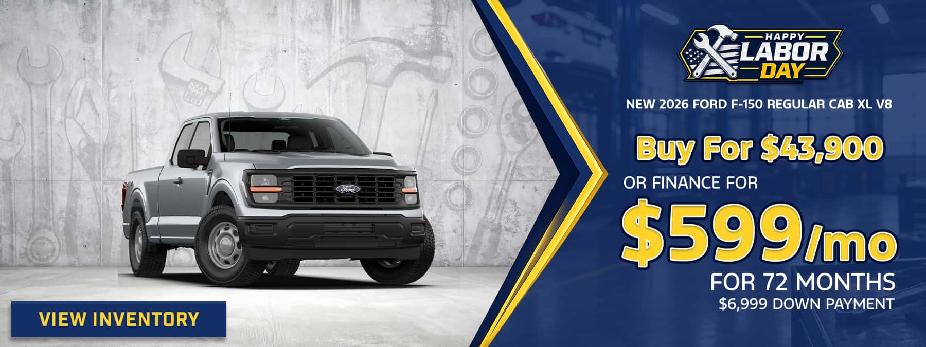 New 2026 Ford F-150 Regular Cab XL V8