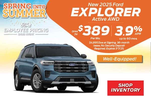 New 2025 Ford Explorer Active