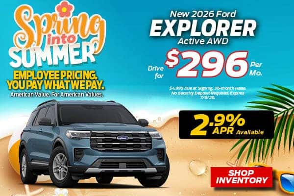 New 2026 Ford Explorer Active