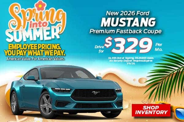 New 2026 Ford Mustang EcoBoost® Premium Fastback