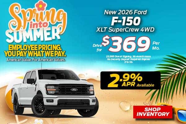 New 2026 Ford F-150 XLT V6