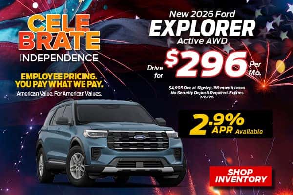 New 2026 Ford Explorer Active