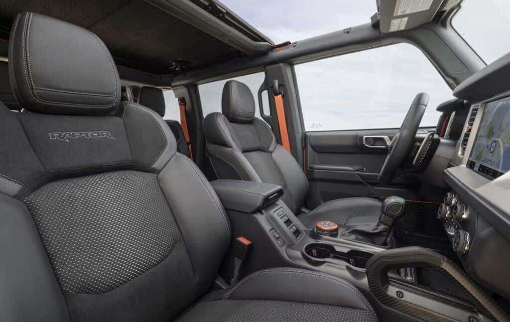 2024 ford bronco interior