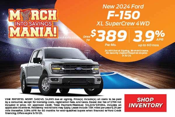 New 2024 Ford F-150 XL V6