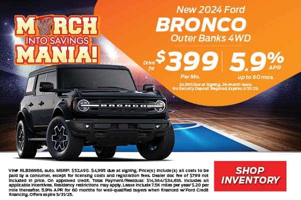 New 2024 Ford Bronco Outer Banks®