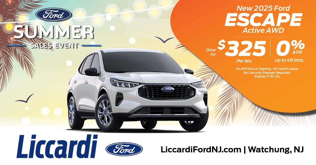 Ford Escape Lease Offer At Liccardi Ford