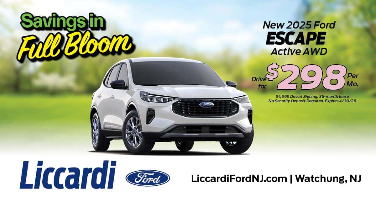 Ford Escape Lease Offers Available At Liccardi Ford