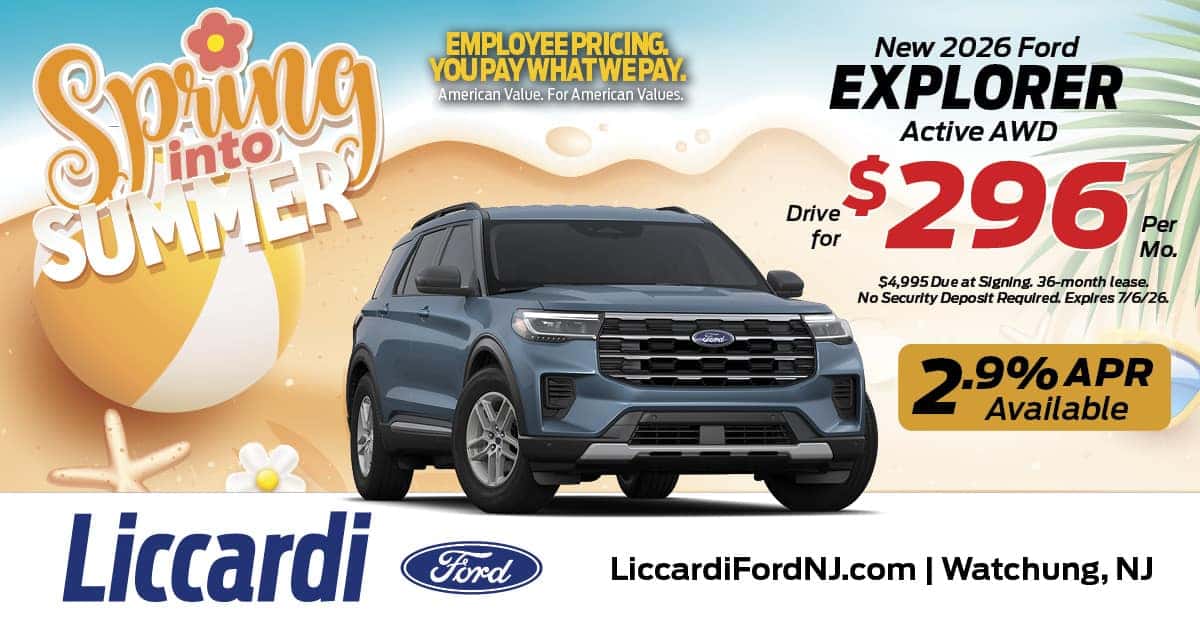Ford Explorer Lease Offers Available At Liccardi Ford