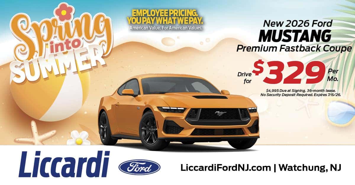 Ford Mustang Lease Offers Available At Liccardi Ford
