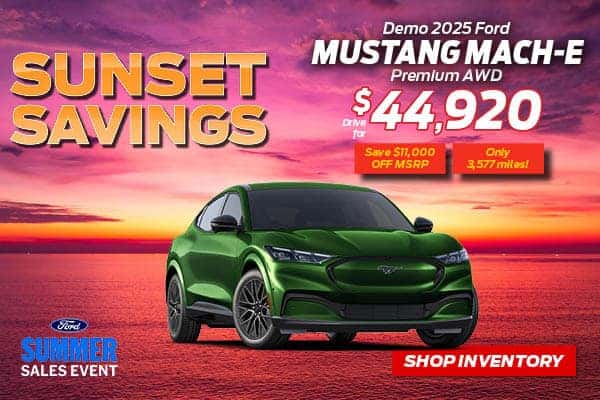 Demo 2025 Ford Mustang Mach-E Premium