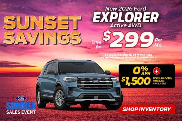 New 2026 Ford Explorer Active