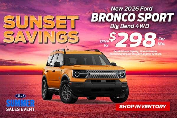 New 2026 Ford Bronco Sport Big Bend®