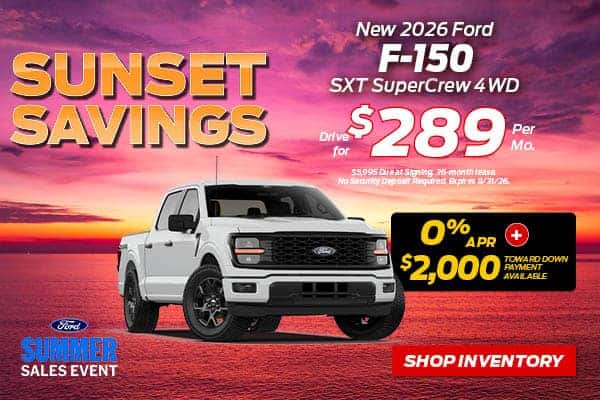 New 2026 Ford F-150 STX® 2.7L V6 EcoBoost® Engine with Auto Start-Stop Technology