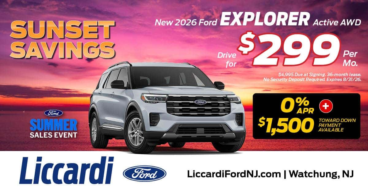 Ford Explorer Lease Offers Available At Liccardi Ford