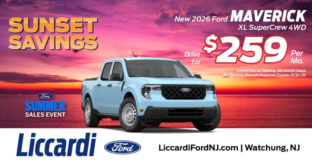 Ford Maverick Truck Lease Offers Available At Liccardi Ford