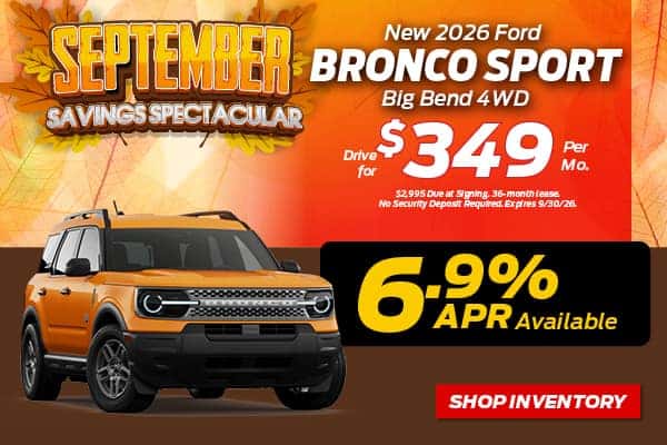 New 2026 Ford Bronco Sport Big Bend®