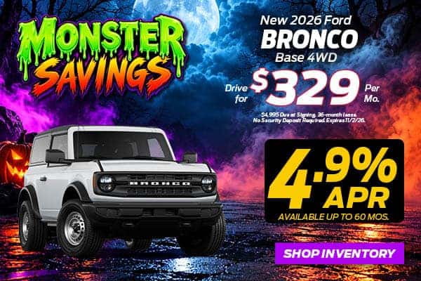 New 2026 Ford Bronco Base