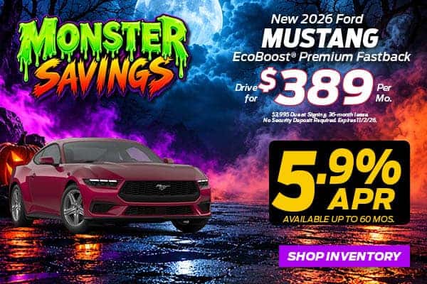 New 2026 Ford Mustang EcoBoost® Premium Fastback