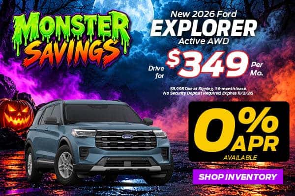 New 2026 Ford Explorer Active