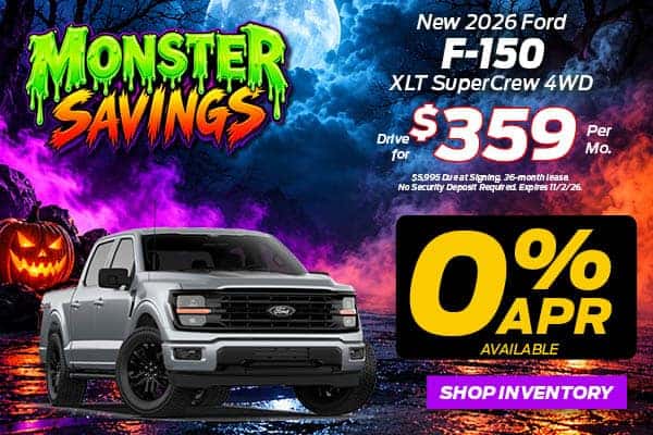 New 2026 Ford F-150 XLT 2.7L V6 EcoBoost® Engine with Auto Start-Stop Technology