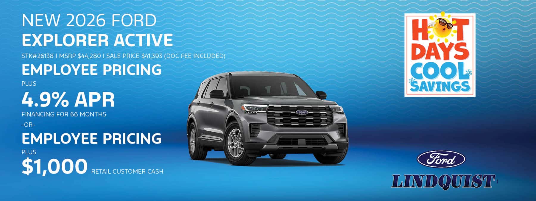 NEW 2026 FORD EXPLORER ACTIVE