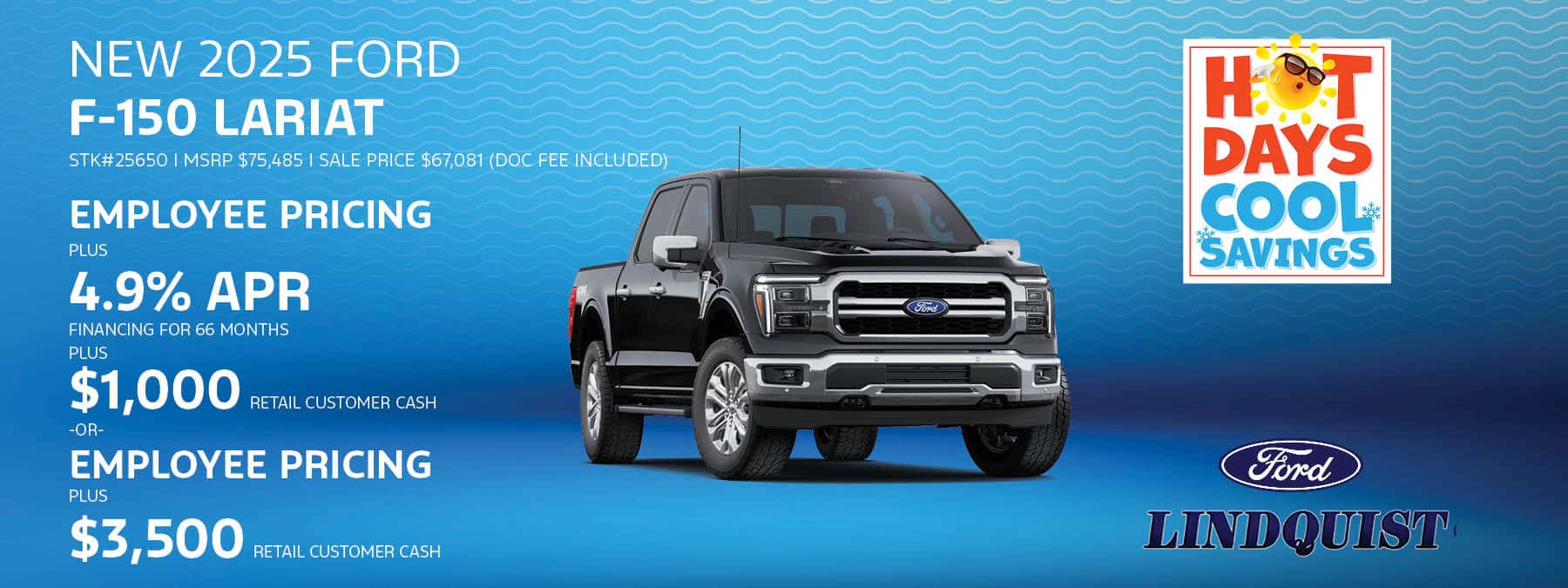 NEW 2025 FORD F-150 LARIAT
