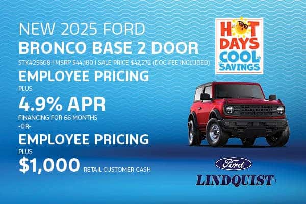 NEW 2025 FORD BRONCO BASE 2 DOOR