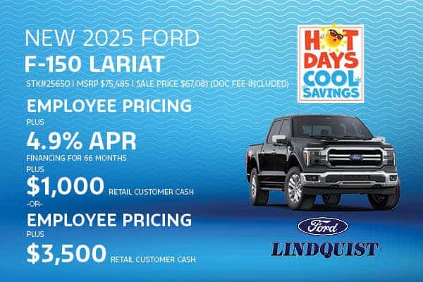 NEW 2025 FORD F-150 LARIAT