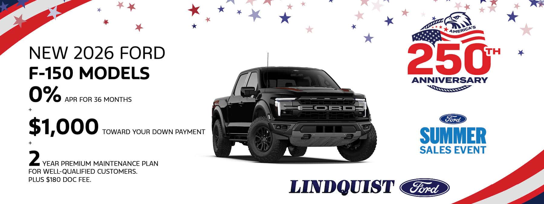 New 2026 Ford F-150 models