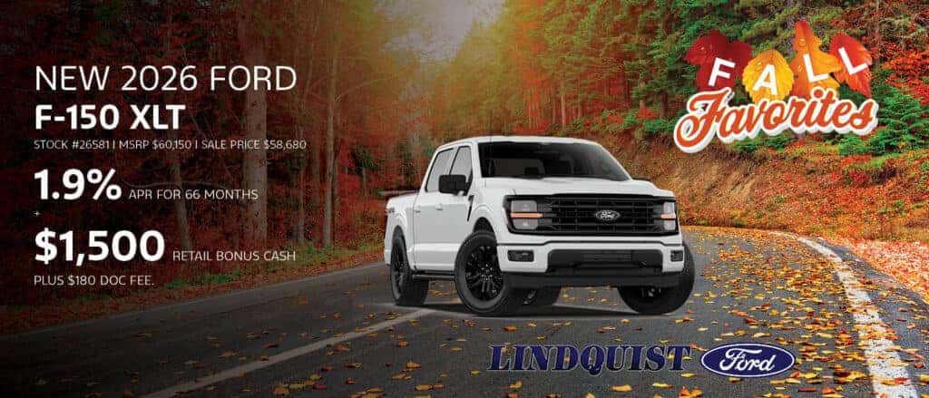 Get Great Deals on a New 2026 Ford F-150 XLT 