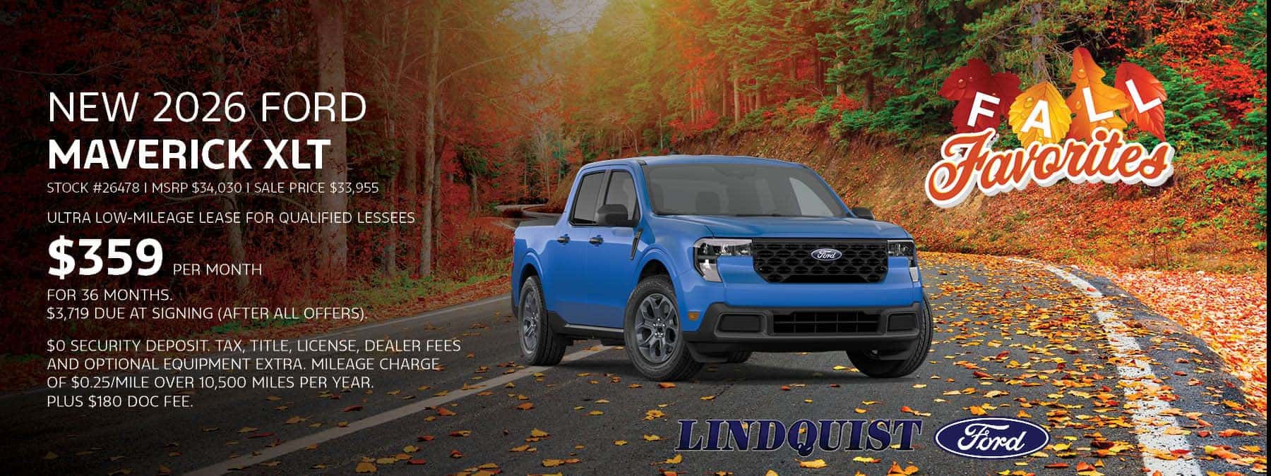 New 2026 Ford Maverick XLT