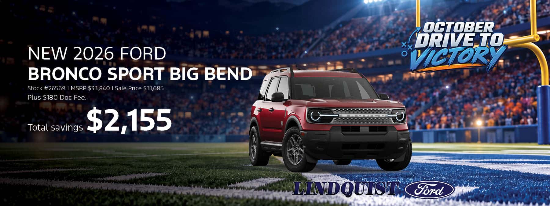 New 2026 Ford Bronco Sport Big Bend