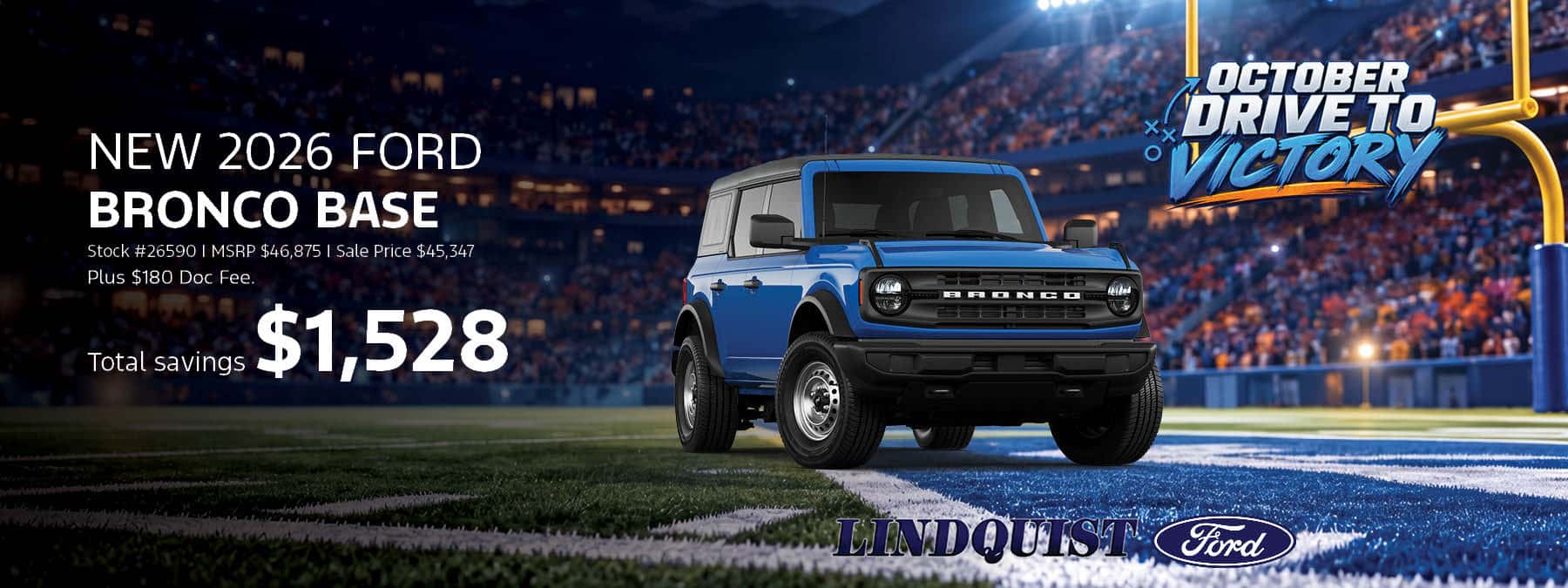 New 2026 Ford Bronco Base