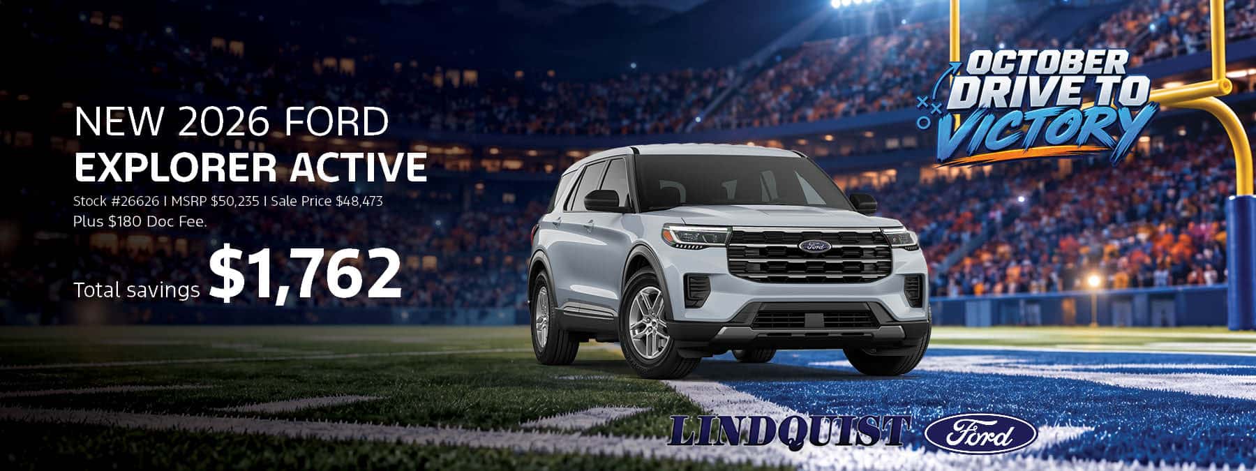 New 2026 Ford Explorer Active