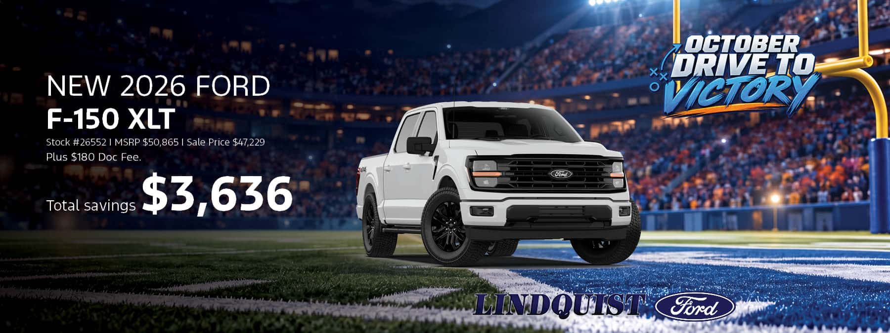 New 2026 Ford F-150 XLT