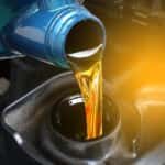 An oil change is shown.