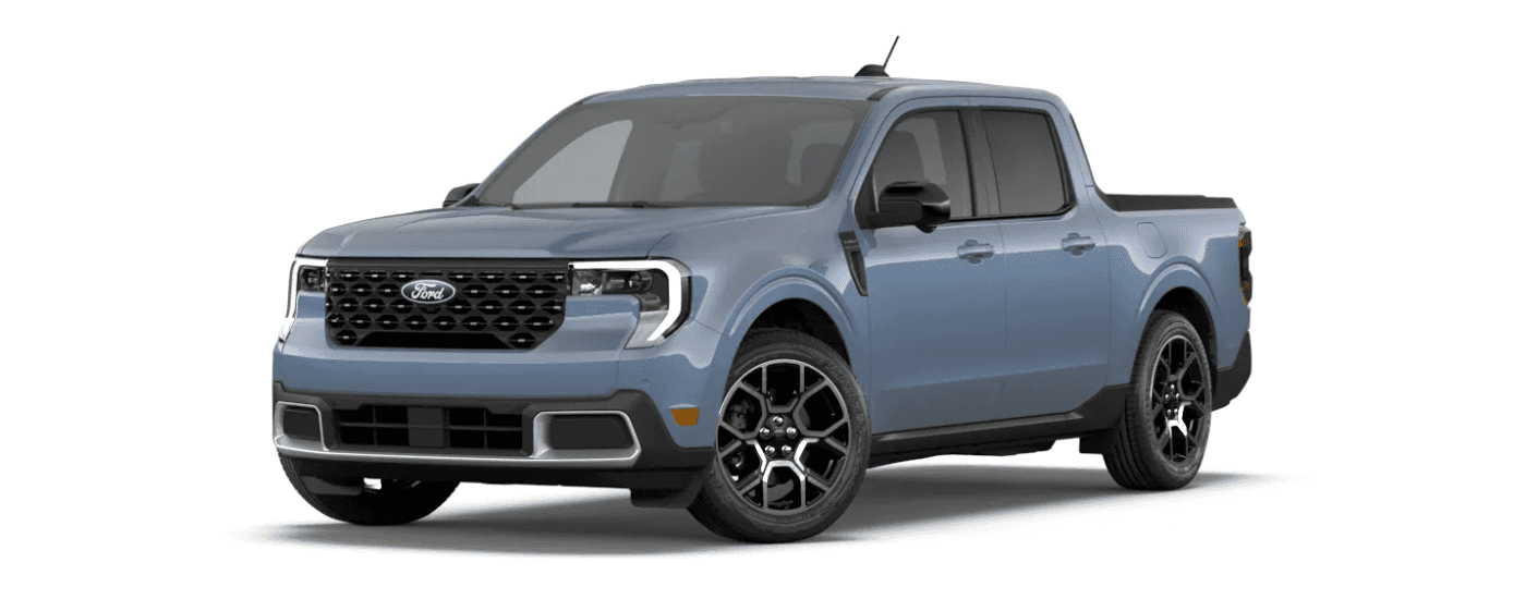 A blue 2026 Ford Maverick model