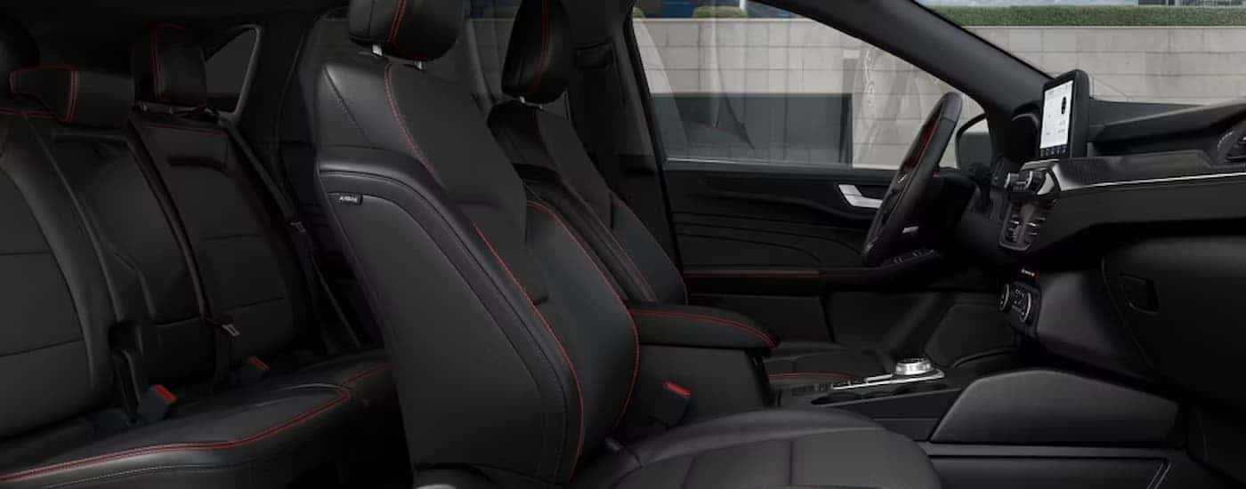 Front and back seating in a 2026 Ford Escape