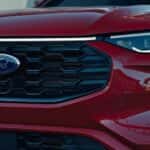 Red 2026 Ford Escape grill close up