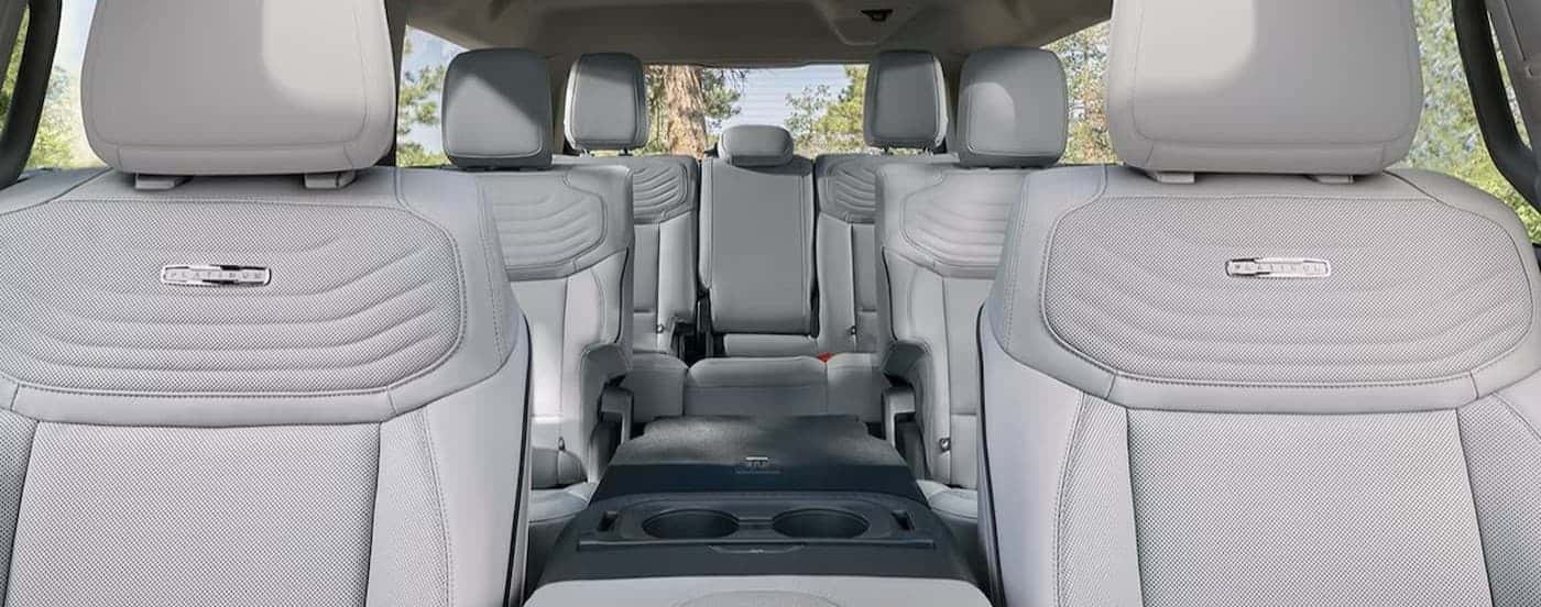 White interior in a 2026 Ford Expedition MAX.