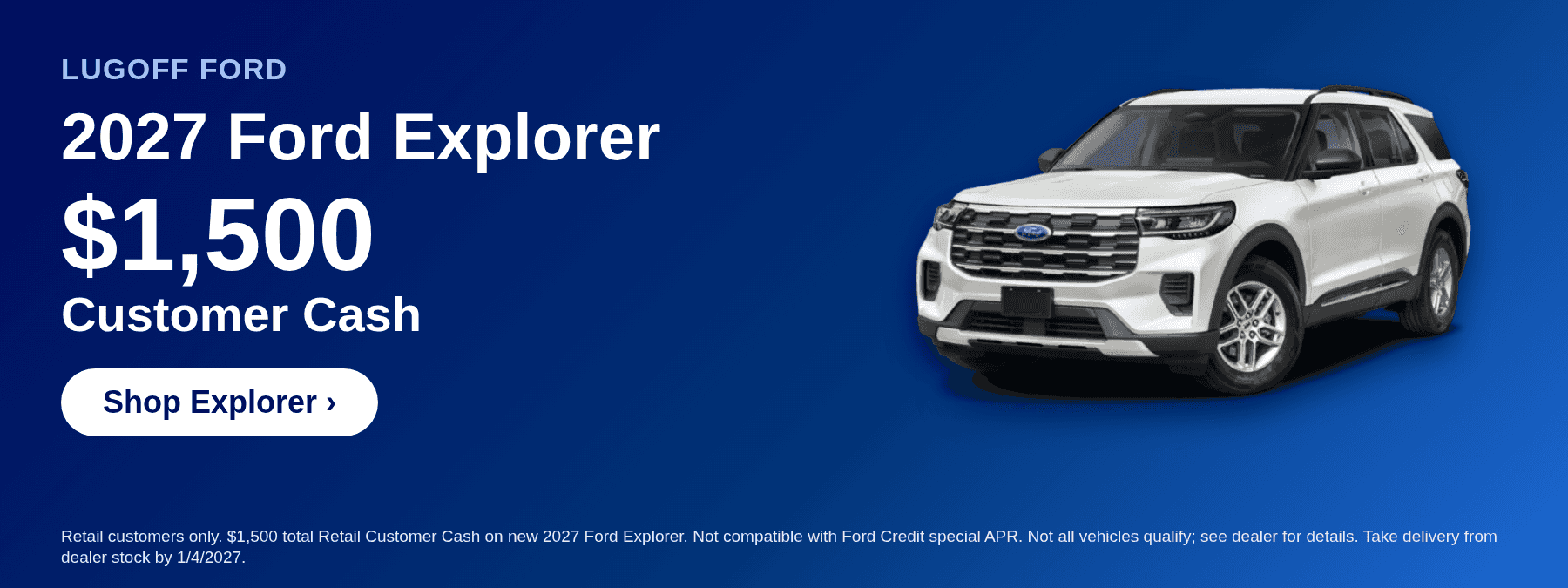 ford explorer banner