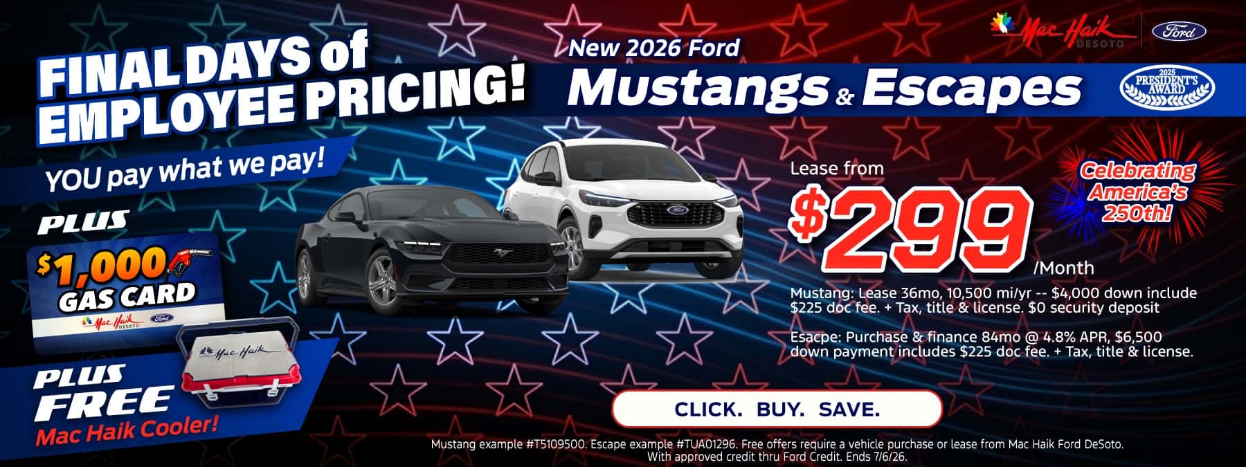 new mustang esc